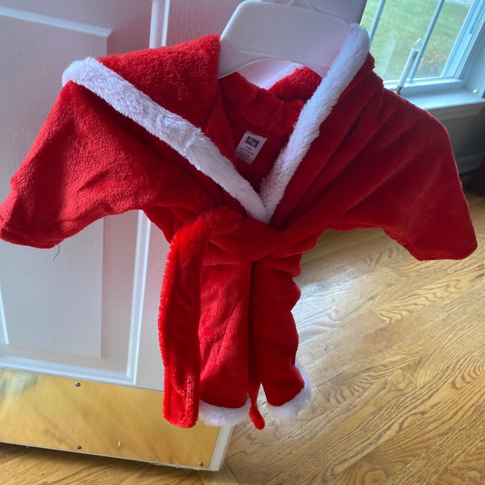 Brand new Santa robe never worn